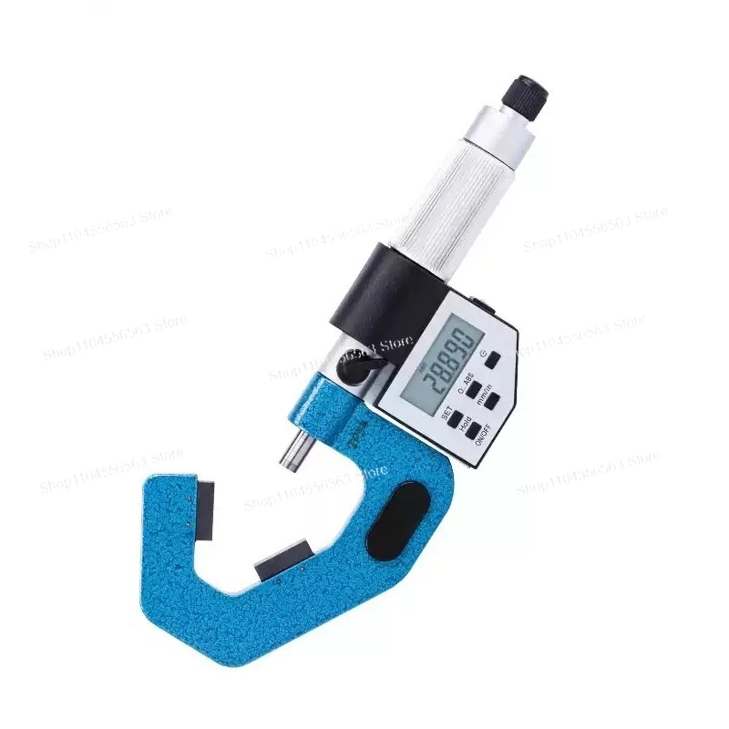 1-95MM Digital 3 Odd fluted micrometer IP65 V-anvil Measure Outer tap top diameter of tap reamer industrial grade screw gauge