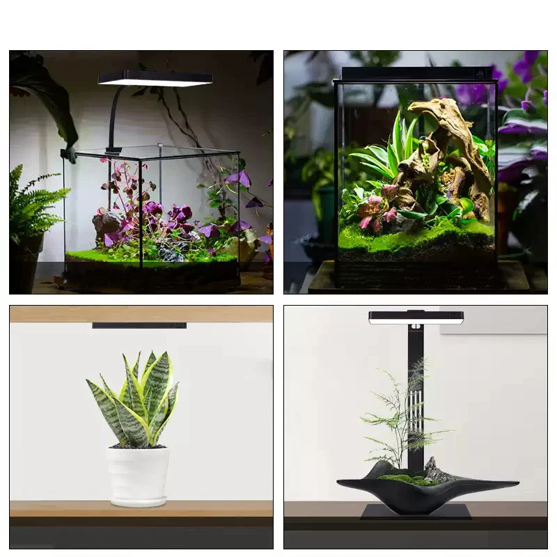 Lamp Mini9pro Magnetic Clamp Led Light RGB UV Aquariums Full Spectrum Holder Fish Tank Accessories Supplies Decoration view 2