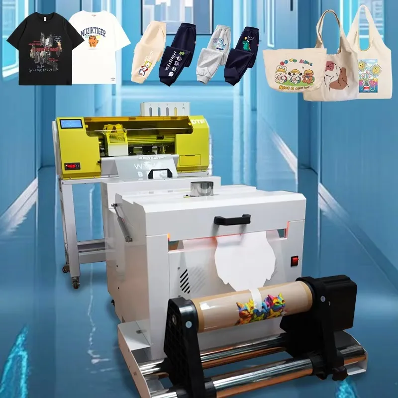 

【Best-selling】Factory Wholesale XP600 DTF A3 33CM Digital Wireless One Head T-shirt T-Flex Roll-to-Roll Printer New A1 1-Year Wa
