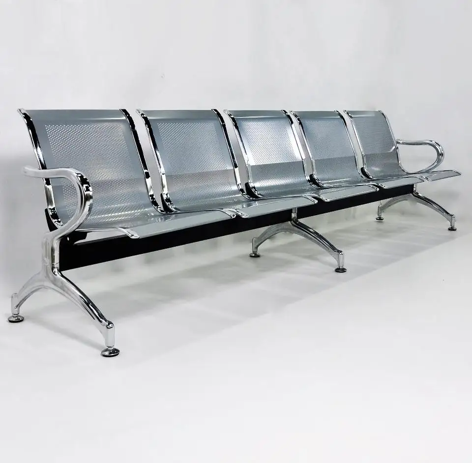 

Cheap Waiting Chair Durable Metal 2 3 4 5 Seater Bench Comfortable Public Seating for Hospital Clinic Office or Airport