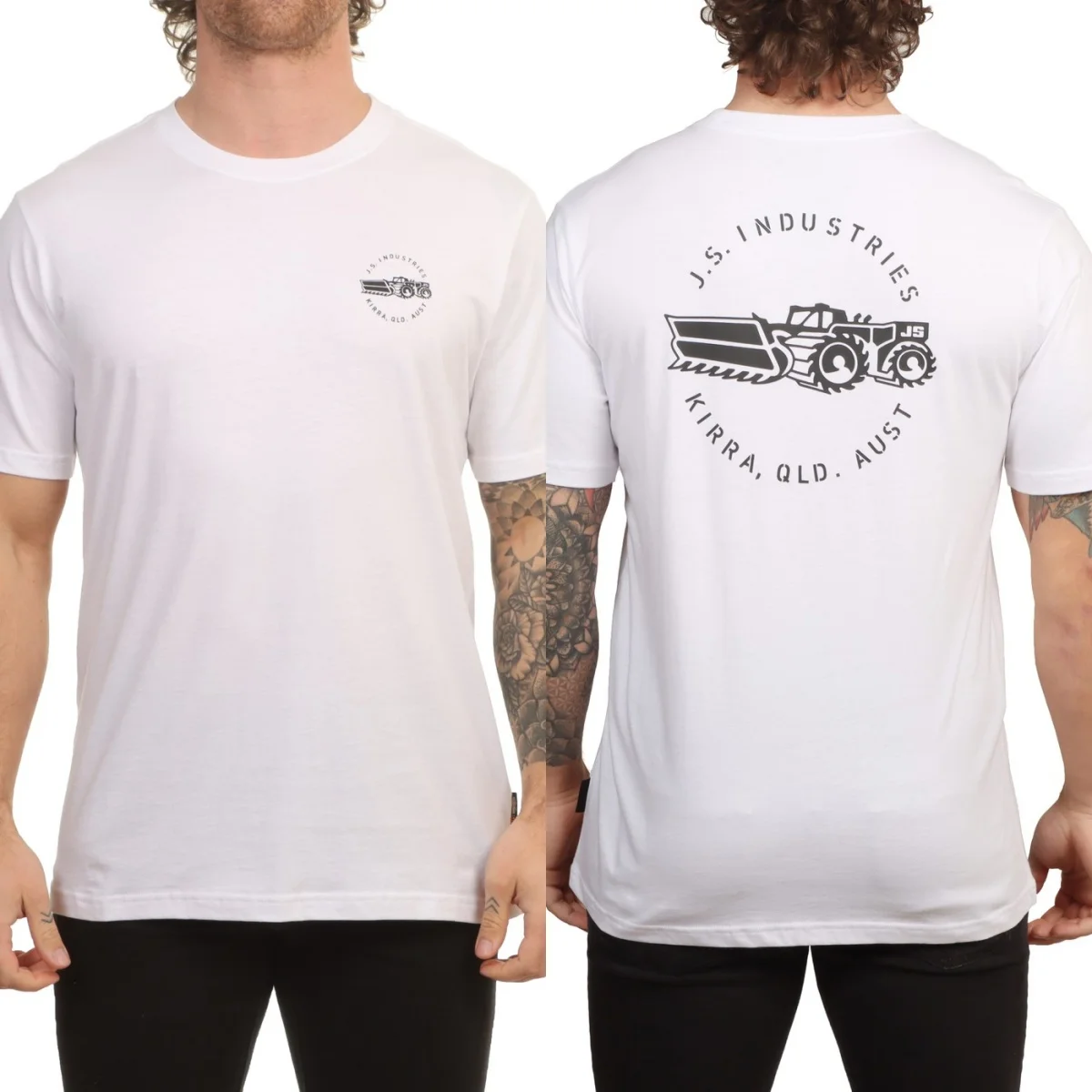 JS Outdoor Surfboards Grafik-Baumwoll-T-Shirt Unisex Sommer Kurzarm Mode Marken-T-Shirt Luxus Casual Vintage Tees – Detail 3