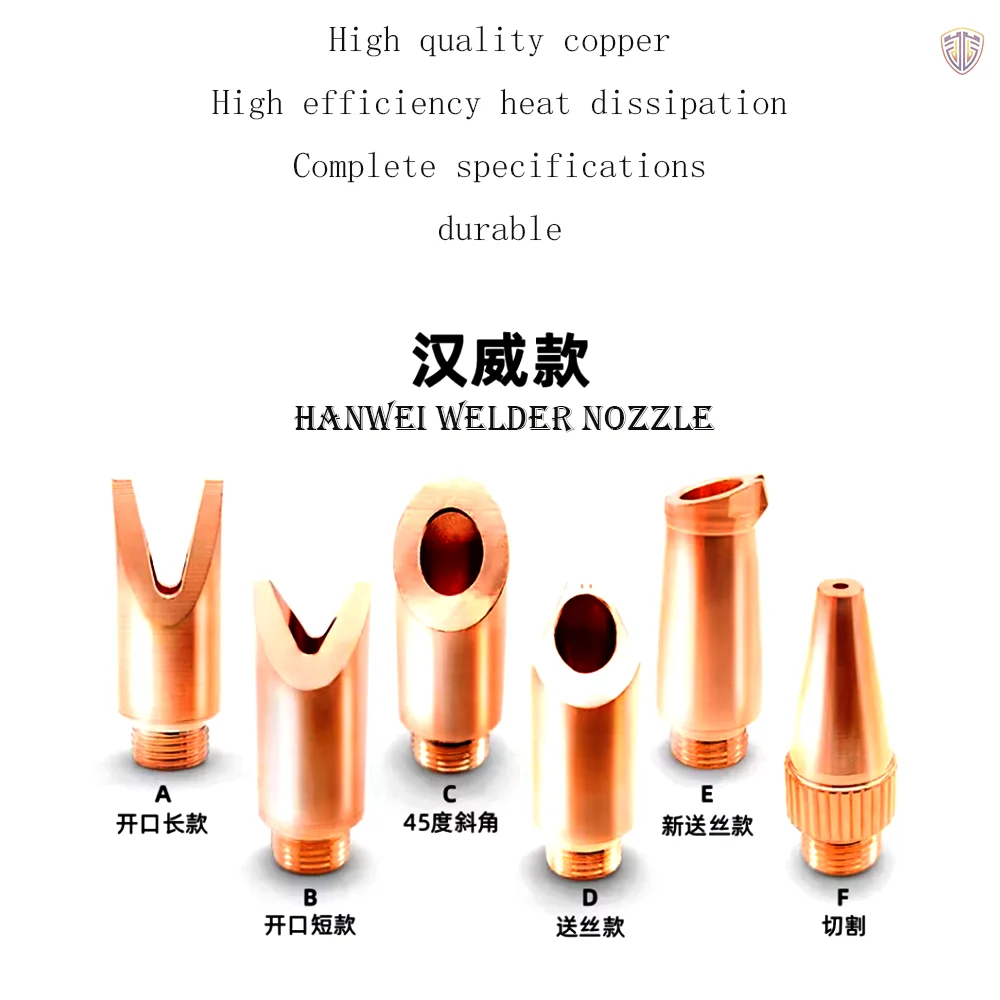 HANWEI  Laser hand-held nozzle Hand-held welding machine cutting nozzle