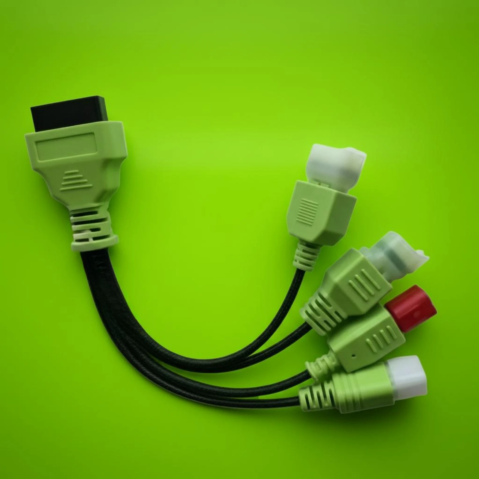 Motorbike Diagnostic Connector 4 in 1 Adapter Cable Black Cable CAN Bus Stable Connection for Repair Bench