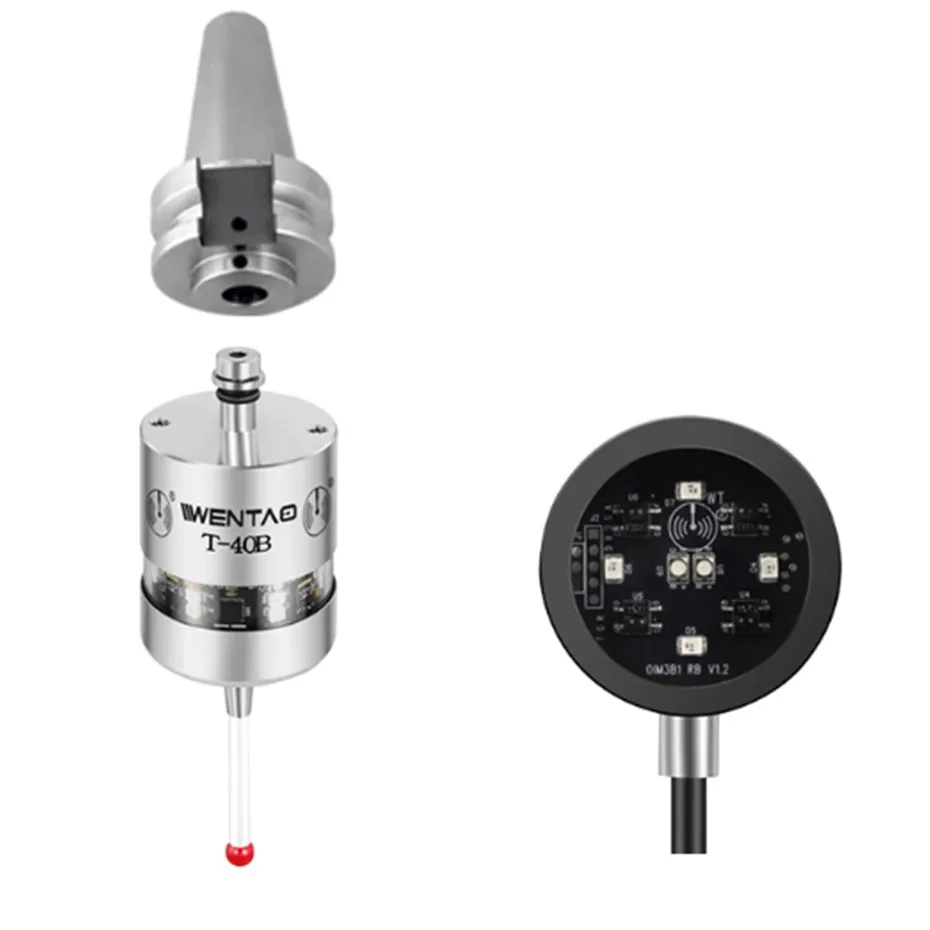 CNC machine tool wireless probe drilling machine infrared edge finder detection probe centering device