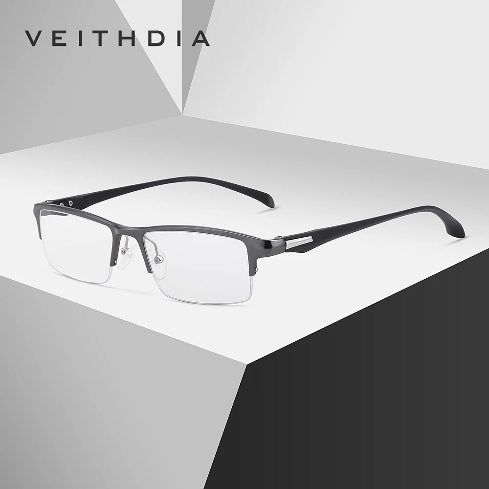 

VEITHDIA Anti Blue Light Glasses Optical Aluminum Magnesium Frame TR90 Arm Eyeglasses Men Myopia Computer Eyewear For Male