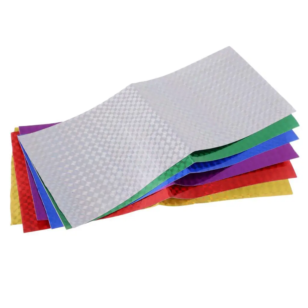 Waterproof Holographic Scale Tape Fishing Vinyl Sticker for Tackle Crafting Professional Fishing Accessories
