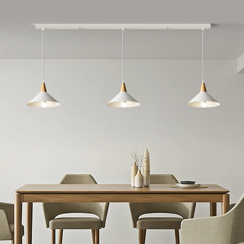 

Led Restaurant Pendant Lights Nordic Simple Cream Style Homestay Bar Aisle Bedroom Chandeliers Home Indoor Decor Lighting Lamps