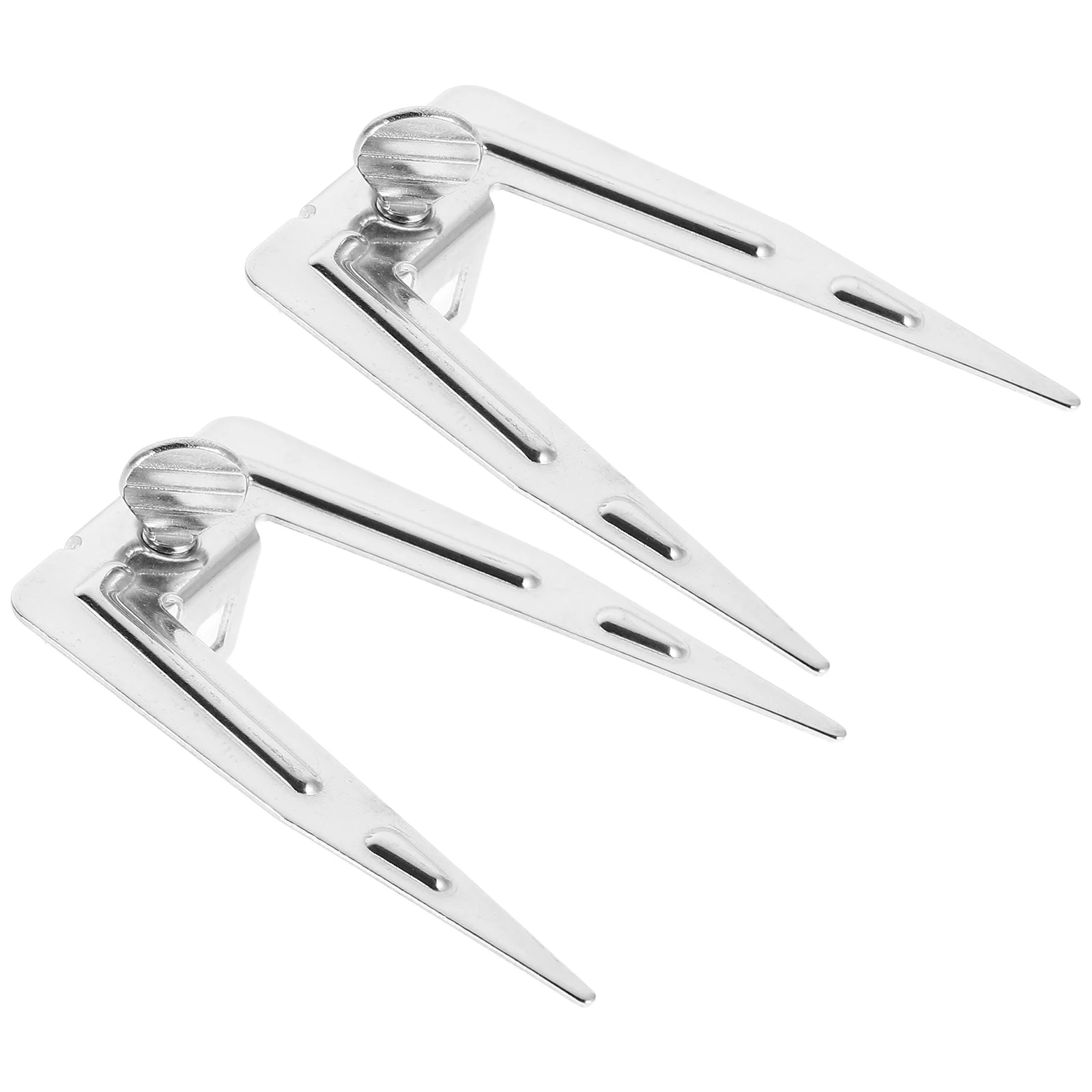 

2 Pcs Universal Rotisserie Skewer Rotisserie Forks BBQ Grill Oven Air Fryer Accessories Cooking Fork Camping Outdoor Cookware