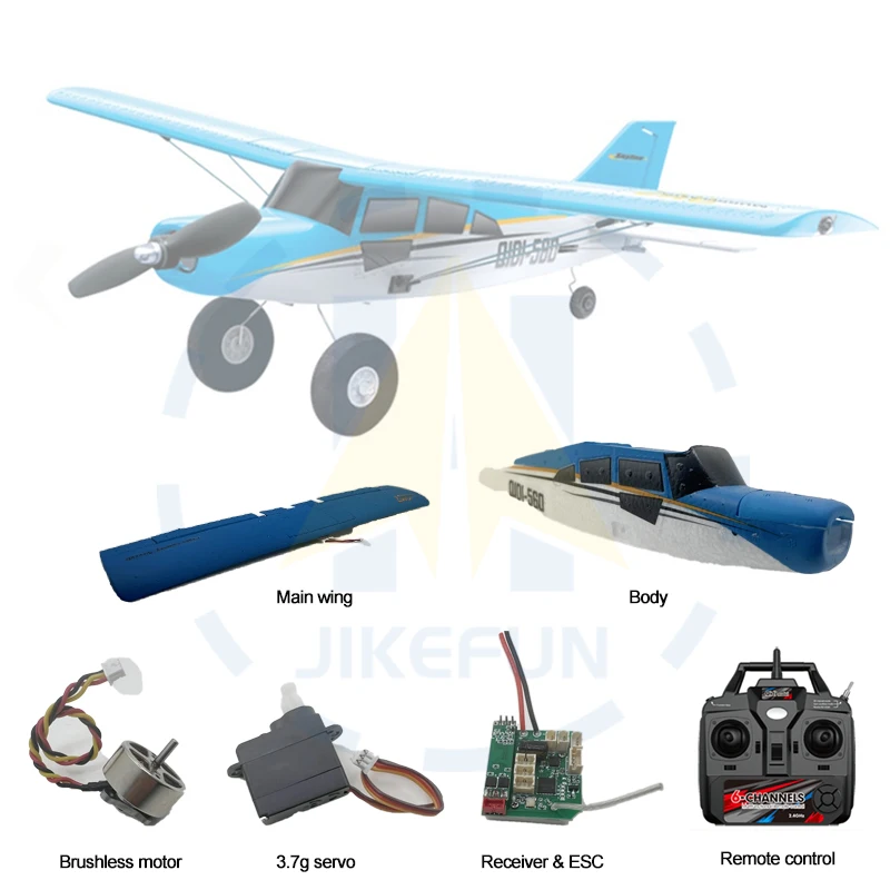 Części Qidi560 Akcesoria do samolotów zdalnego sterowania Bezszczotkowy silnik / odbiornik ESC / 3,7 g Serwo / Pilot QIDI560 Bateria itp