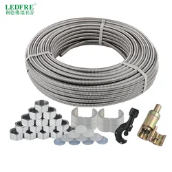 304 Stainless Steel Corrugated Tube 1/2
