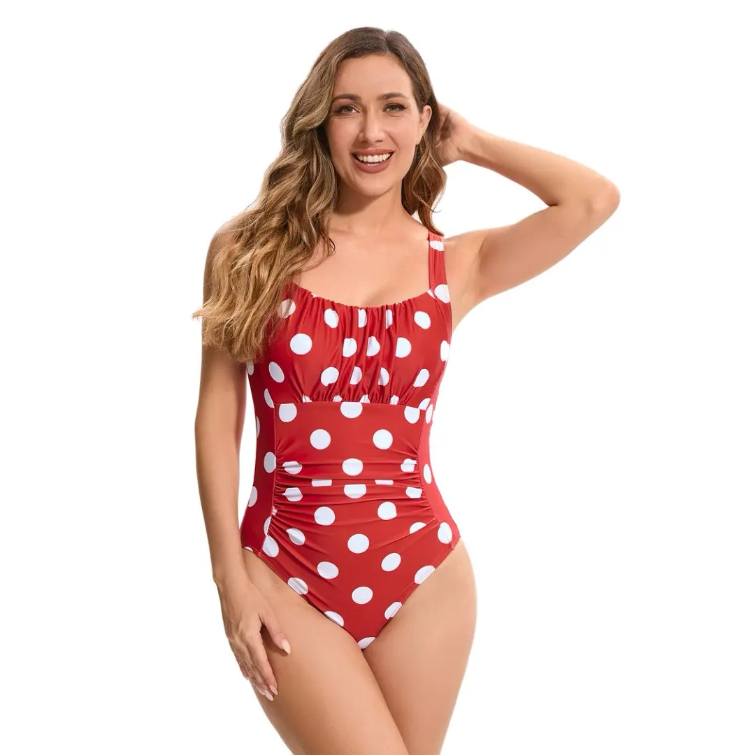 Sexy Swimwear for Women High Cut Swimsuit Push Up One Piece Tummy Control Bathing Suit Beach Vacation Outfit Pool Swim
