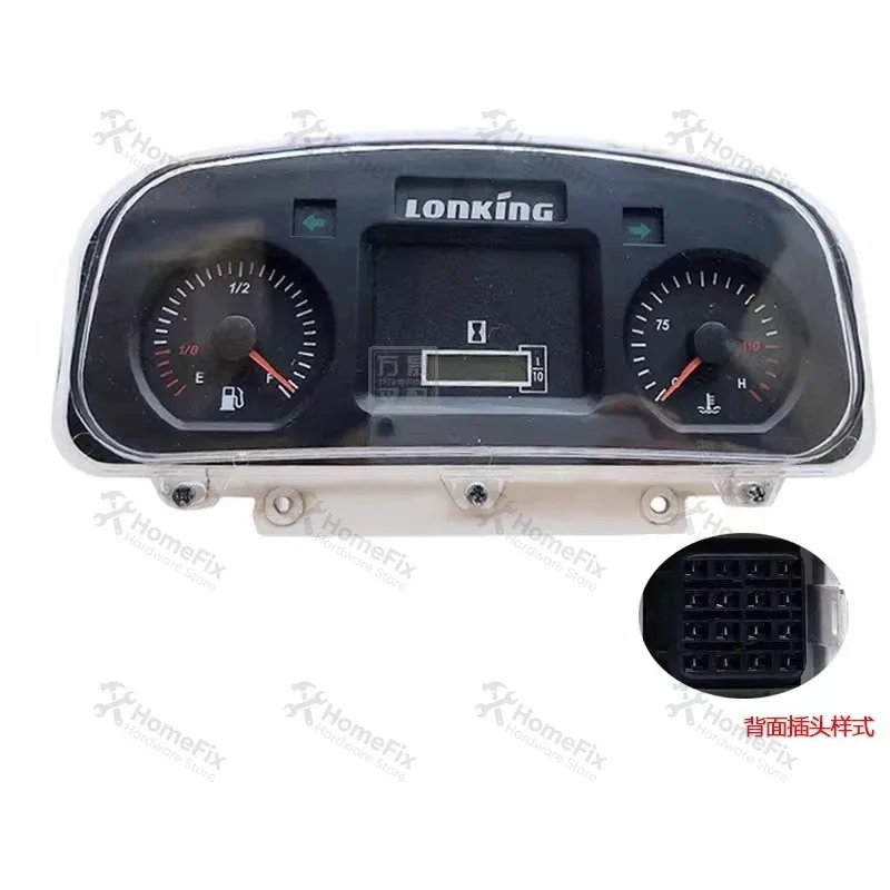 3 Ton Forklift Instrument 909 Watch Core New Pointer 16 Plug Dashboard