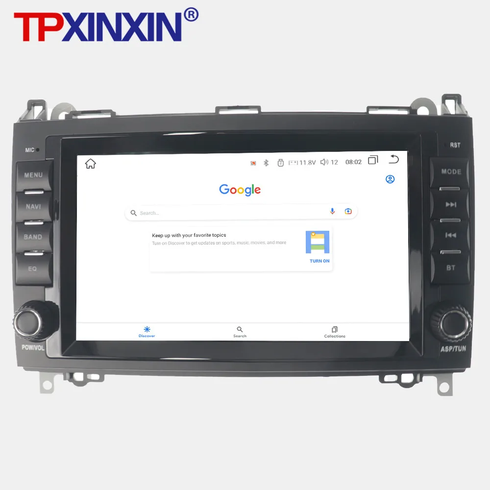 7 Inch For Mercedes Benz B200 2005-2012 Car Radio CarPlay Android 13 Update 2025 Multimedia Player GPS Navigation Head Unit Auto
