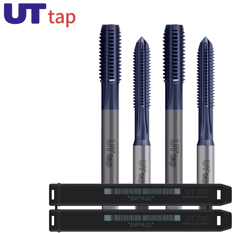 UT TAP Carbide Tungsten Steel JIS Standard Straight Fluted Tap UNC UNF 4-40 6-32 Machine Screw Thread Taps For HRC 55° - 62°
