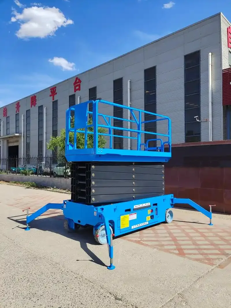 Scissor Lift Platforms with Sturdy and Efficient Structures-manufacturer of Aerial Work Platforms for Building Maintenance  CE