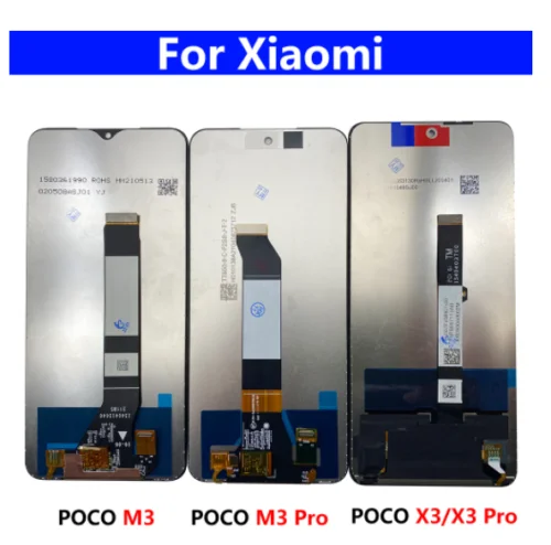 LCD Display & Touch Screen Digitizer For Xiaomi Redmi poco M3 M3 Pro X3 /X3 Pro