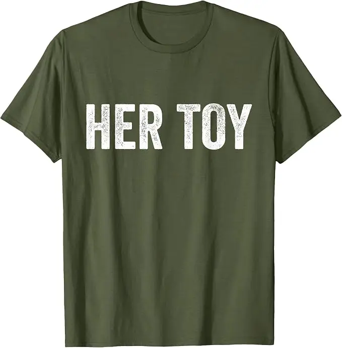Her Toy Lustiges BDSM FemDom Munch T-Shirt, Submissive T-Shirt, Y2k Persönlichkeit, Munch- oder Kink-Party-Bekleidung, Witziges Sarkastisches Spruch-T-Shirt – Detail 16