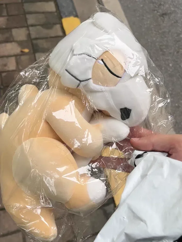 لعبة Pokémon من سلسلة أنيمي للنوم ، شخصيات Chikorita Slowpoke Cubone ، حيوانات محشوة ، وحش جيب ، وسادة لعبة ، دمية للهدايا