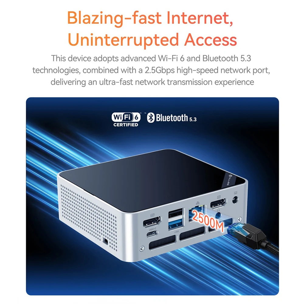 MLLSE جديد G2 Plus كمبيوتر صغير AMD Ryzen R3-4300U CPU 16G RAM 512GB ROM متوافق مع USB3.2 Win11Pro سطح المكتب المحمول WiFi6 BT5.3