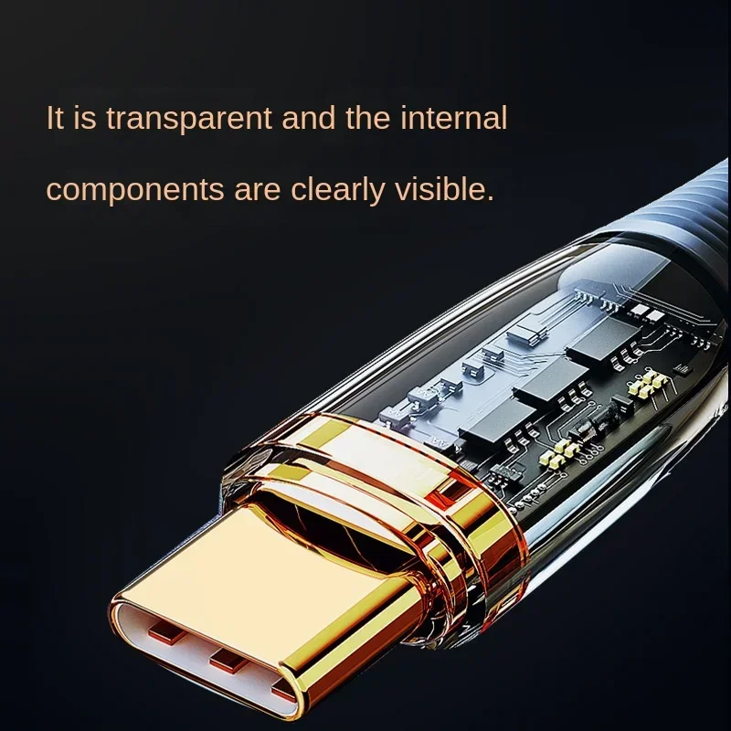 كابل USB من النوع C للشحن السريع للغاية ، شاحن هاتف ، سلك لهاتف شاومي 13 ، هواوي ، سامسونج ، ون بلس ، سلك بيانات ، 120 واط ، 1 متر ، 1.5 متر ، 2 متر