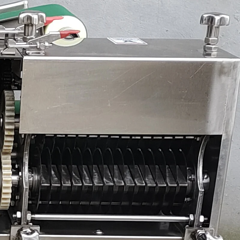 

Многофункциональная машина для резки кубиками куриных кубиков, 3000 Вт, резак для мясных полосок, мясорубка, автоматическая машина для нарезки кубиков говядины