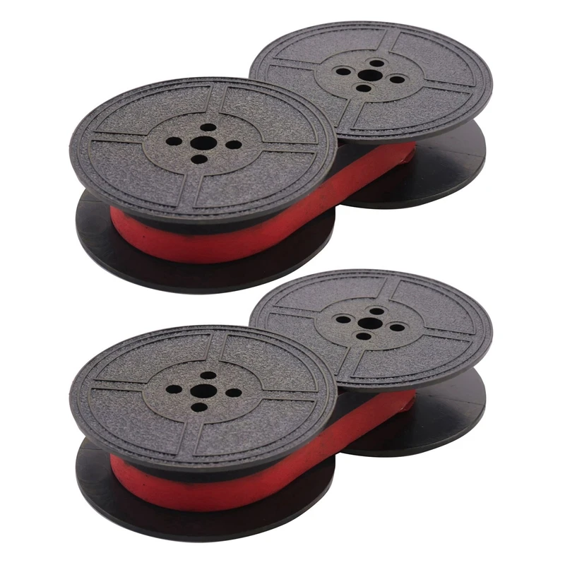 2Pack Typewriter Ribbon Twin Spool Typewriter Ribbon Red And Black Twin Spool Replacement Pack For Most Typewriter