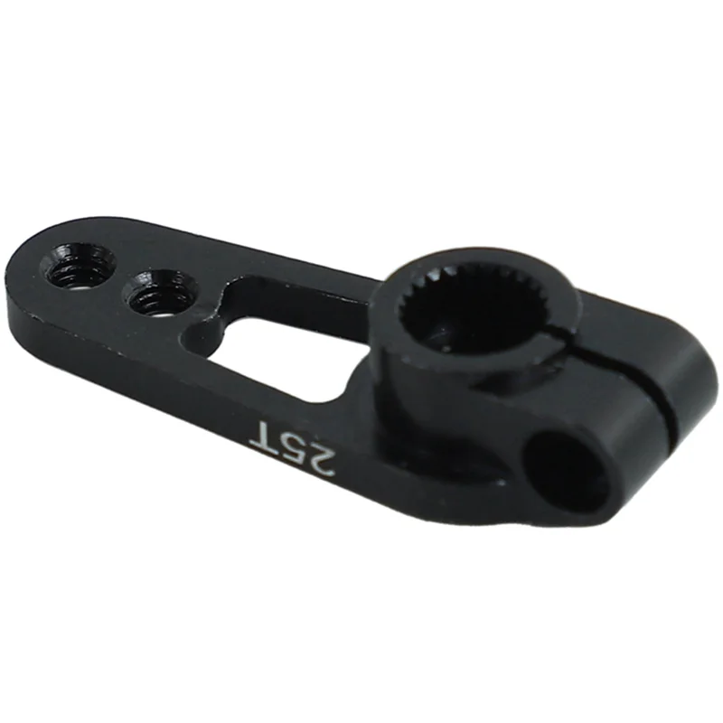10PCS Aluminium Legierung 31Mm 25T Lenkservo Arm Horn Für Futaba Sakura D4 1/10 RC Drift Auto Crawler teile, Schwarz