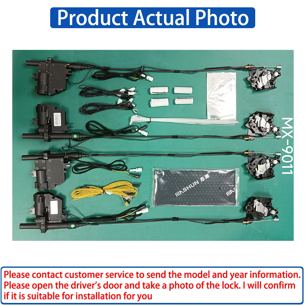 لتويوتا كورولا E140 E150 2009-2013 سيارة التلقائي لينة إغلاق الباب طقم شفط كهربائي السيارات نظام إغلاق الطاقة التوصيل والتشغيل #6