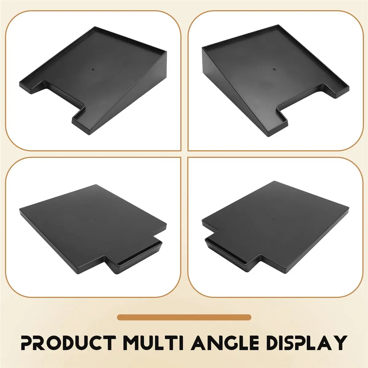 

(AIMA) Tilt Base Stand for Eureka Mignon Grinder Tilted Base with Tray,Incline Stand with Tray for Eureka