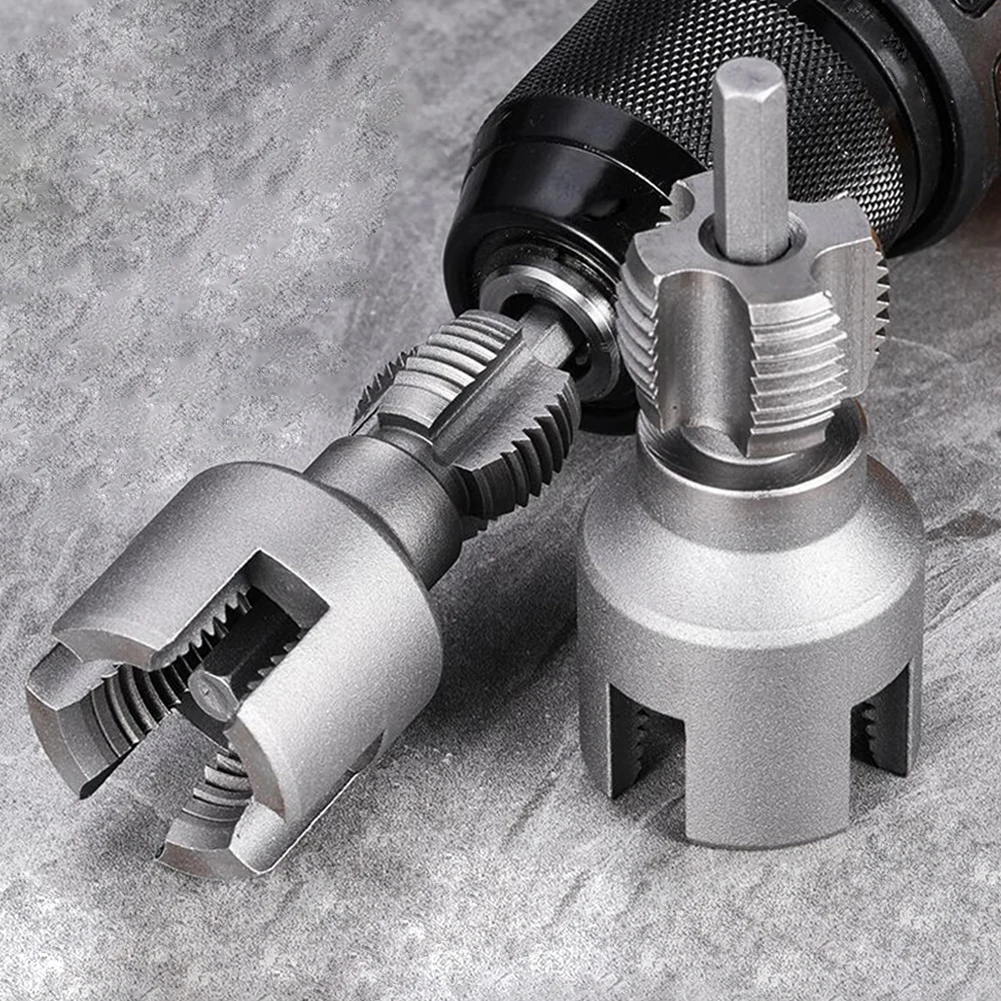 

Integrated Internal & External Pipe Threading Tool DN15 DN20 Pipe Threading Tool for Electric Drill