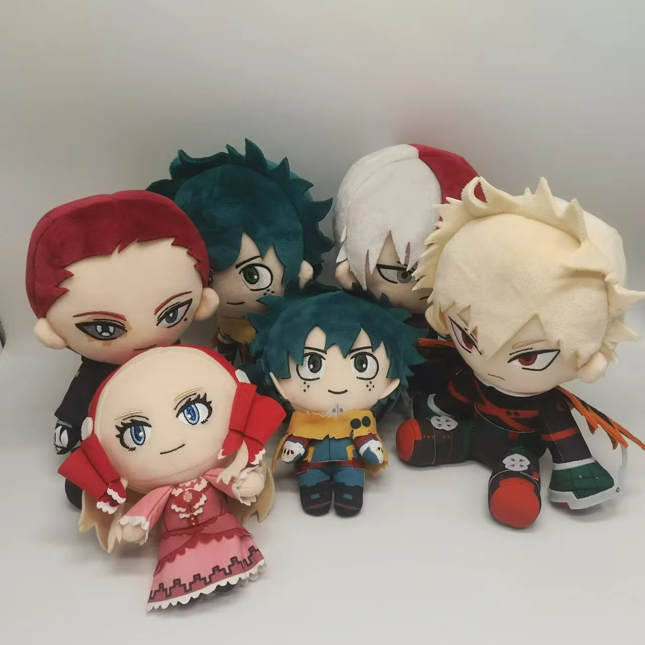 New my hero Original plush toy series character 15CM Midoriya Izuku doll pendant plush toy gift