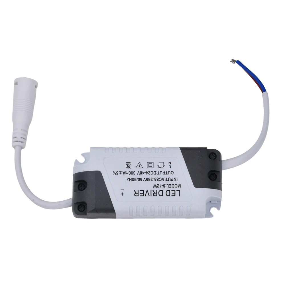 LED Constant Current Driver 3-4W 4-7W 8-12W 12-18W 18W-24W 24-36W AC85-265V Power Supply Adapter Transformer for Panel Light