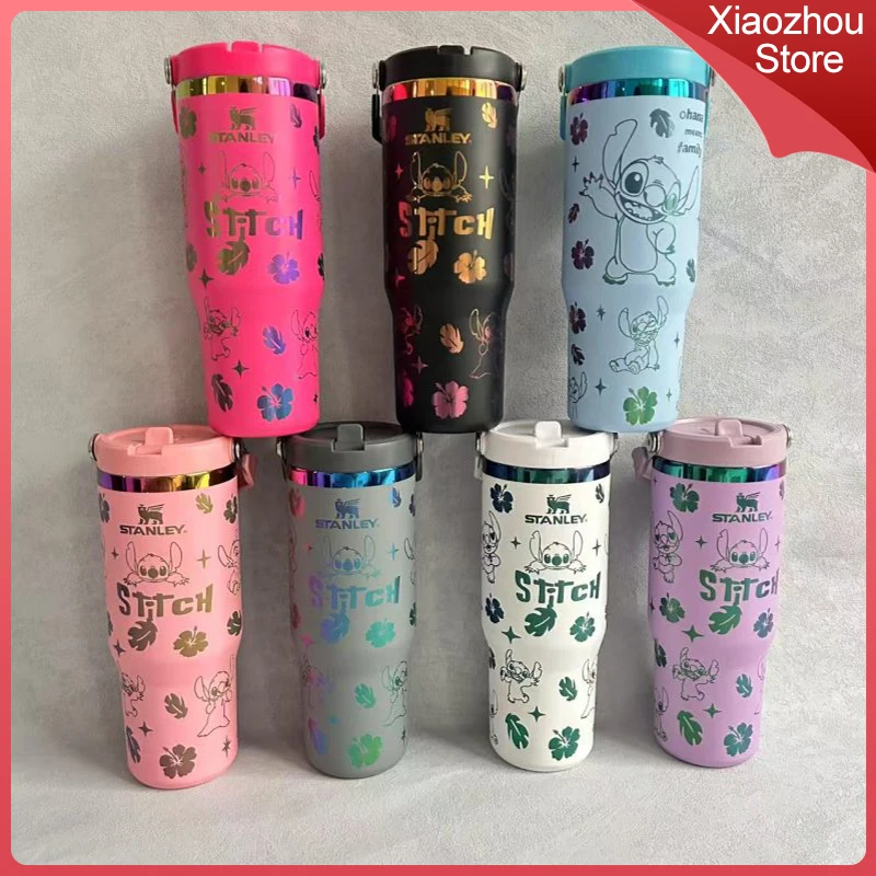 

Cute 900ml 30oz Handheld Cup Large Capacity Cup 304 Stainless Steel Vacuum Insulated Car Coffee Cup Sports Outdoor Travel Cup