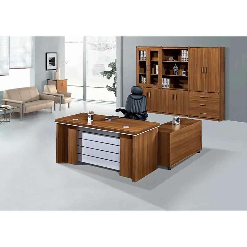 custom.Modern Wooden Simple Fashion Furniture L-Shape MDF Office Desk