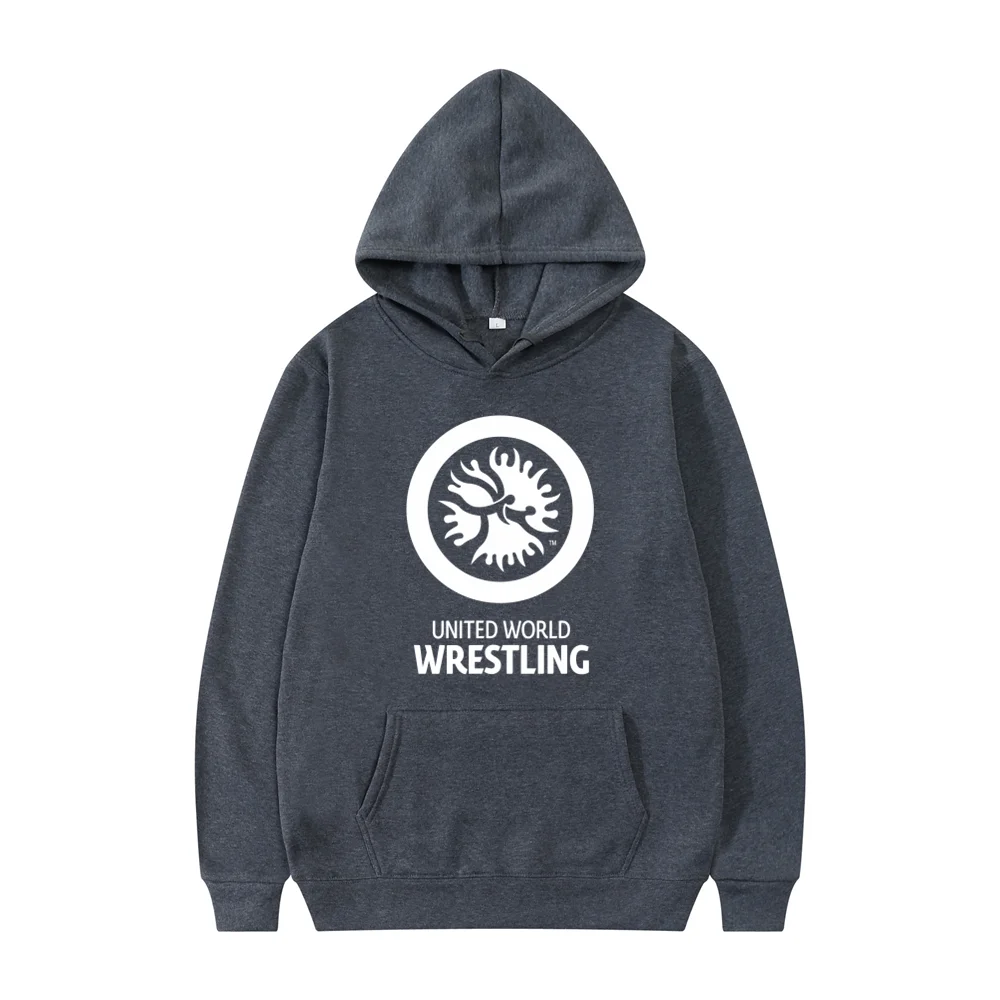 Herbst Winter United World Wrestling Sweatshirt Coole Herren Pullover Mode UWW Hoodies Unisex Streetwear Tops – Detail 24