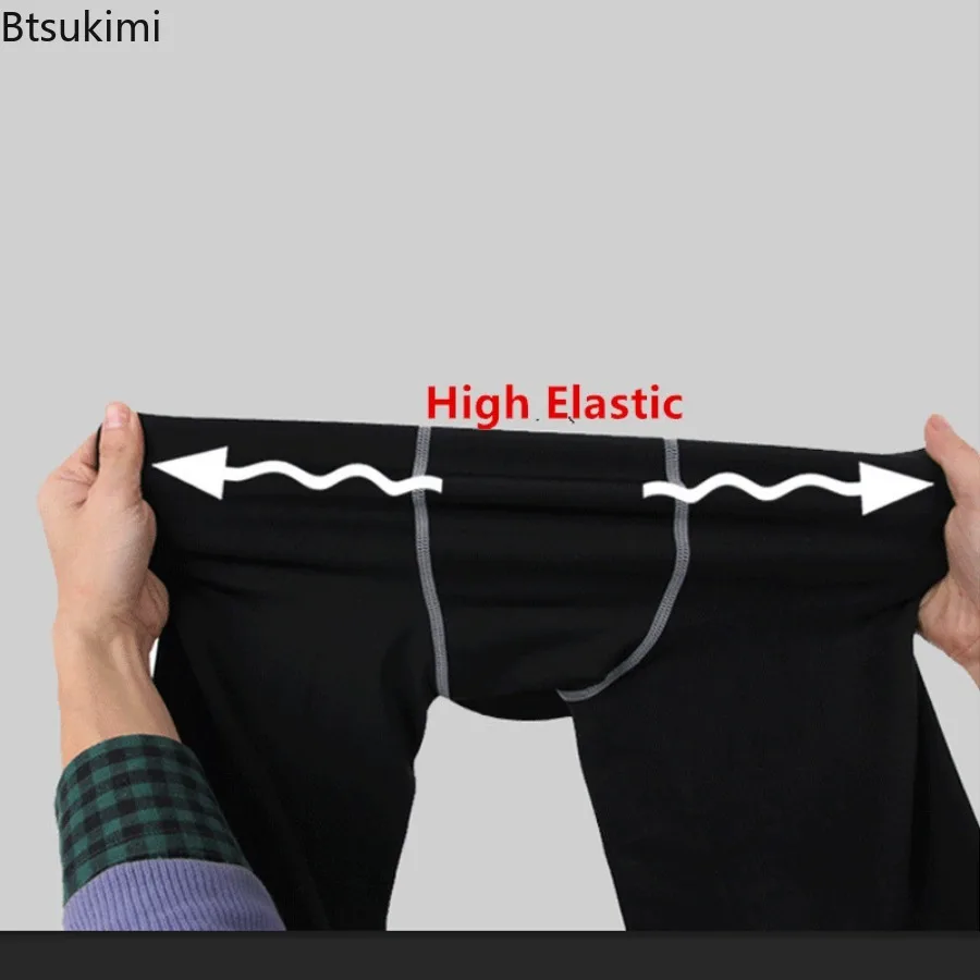 New Men's Compression Pants Quick Drying Running Fitness Leggings Men Tight High Elastic Basketball Sports Pants Underpants Male
