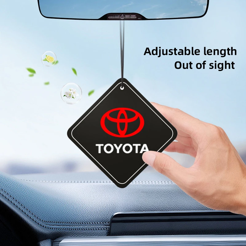 تويوتا سيارة أقراص العطور معطّر الهواء تزيين مُثبت ل هايلكس Aygo يارس Ractis كورولا كامري أوريس Rav4 نكهة السيارة #4