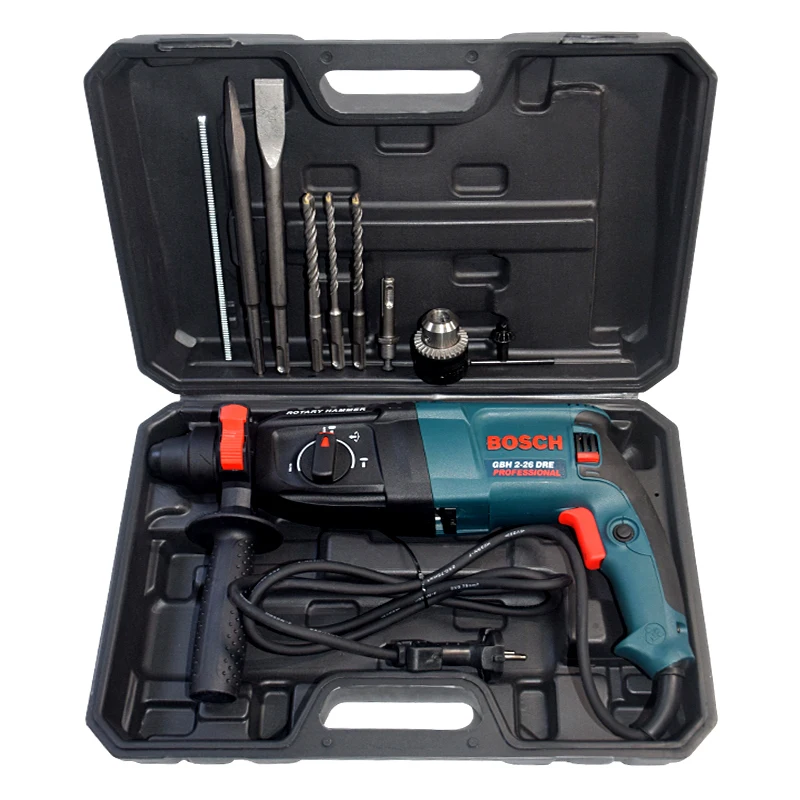 مطرقة دوارة احترافية من BOSCH GBH2-28 مع حافظة SDS - Plus 880W 3.2J Impact Energy