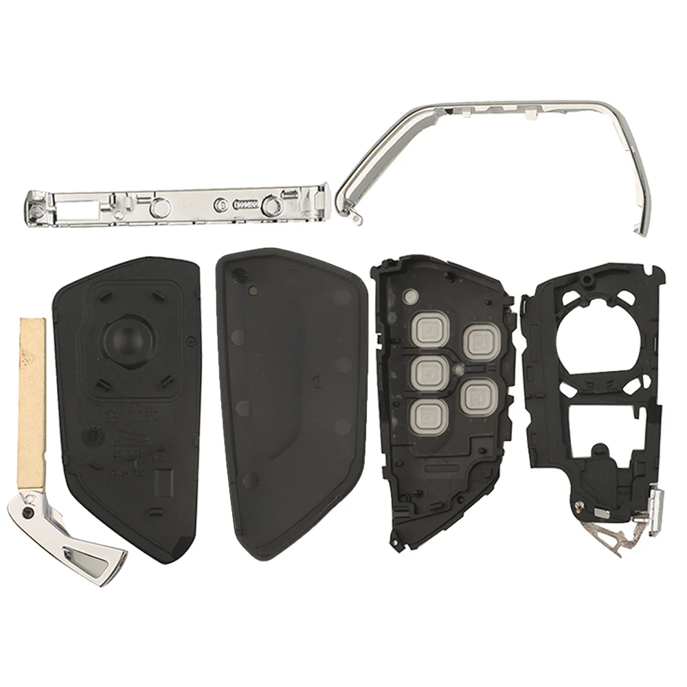 Jinyuqin Fernbedienungs-Schlüsselgehäuse 3BNT für Volkswagen Golf 8 Cupra Tarraco Gti Mk7/8 Skoda Octavia Seat Leon Smart Card Gehäuse KD HZ/ZB25 – Detail 8