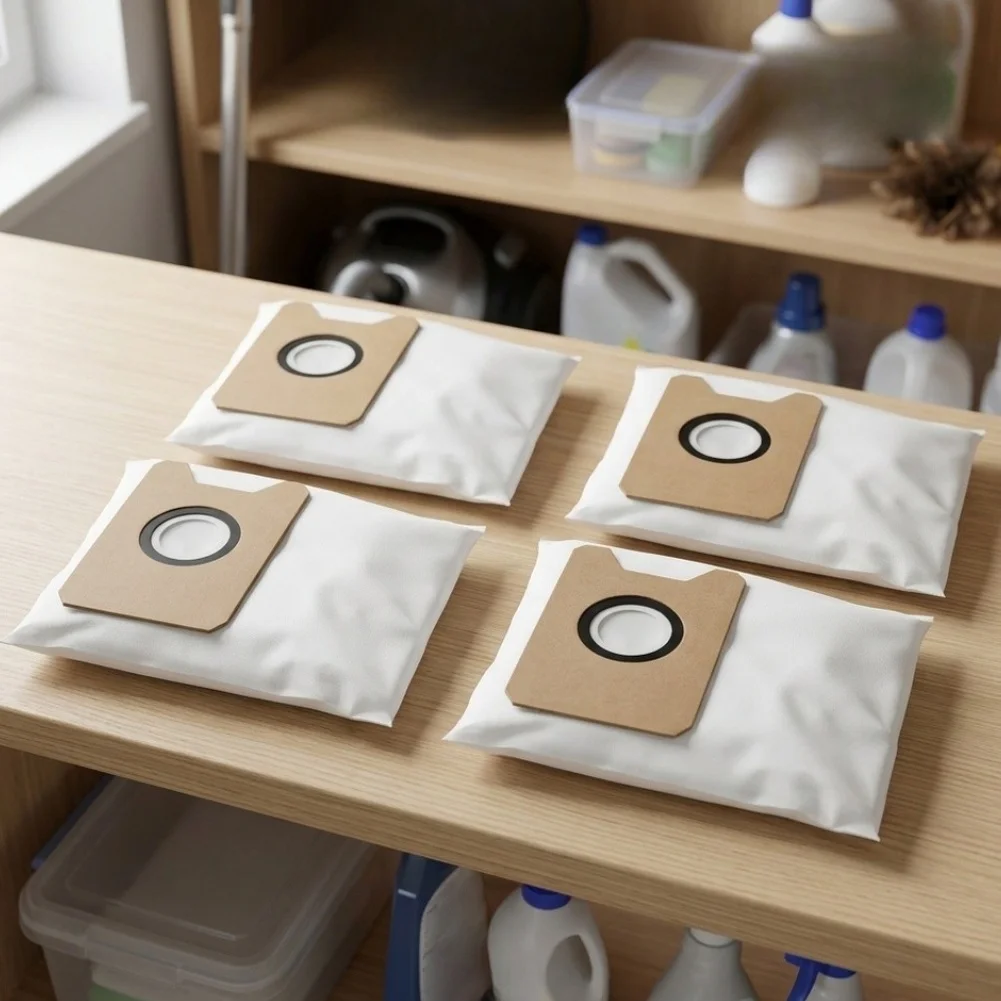 Non-Woven Disposable Dust Bags for Conga Y50 Vacuum Cleaners with Meltblown Layer for Enhanced Filtration Non-Woven