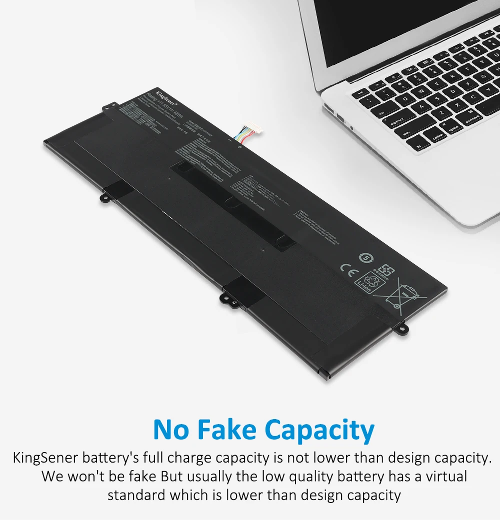 KingSener C31N1824 Laptop Battery for ASUS Chromebook Flip C434 C434T C434TA C434TA-AI0041 C434TA-AI0045 C434TA-AI0095