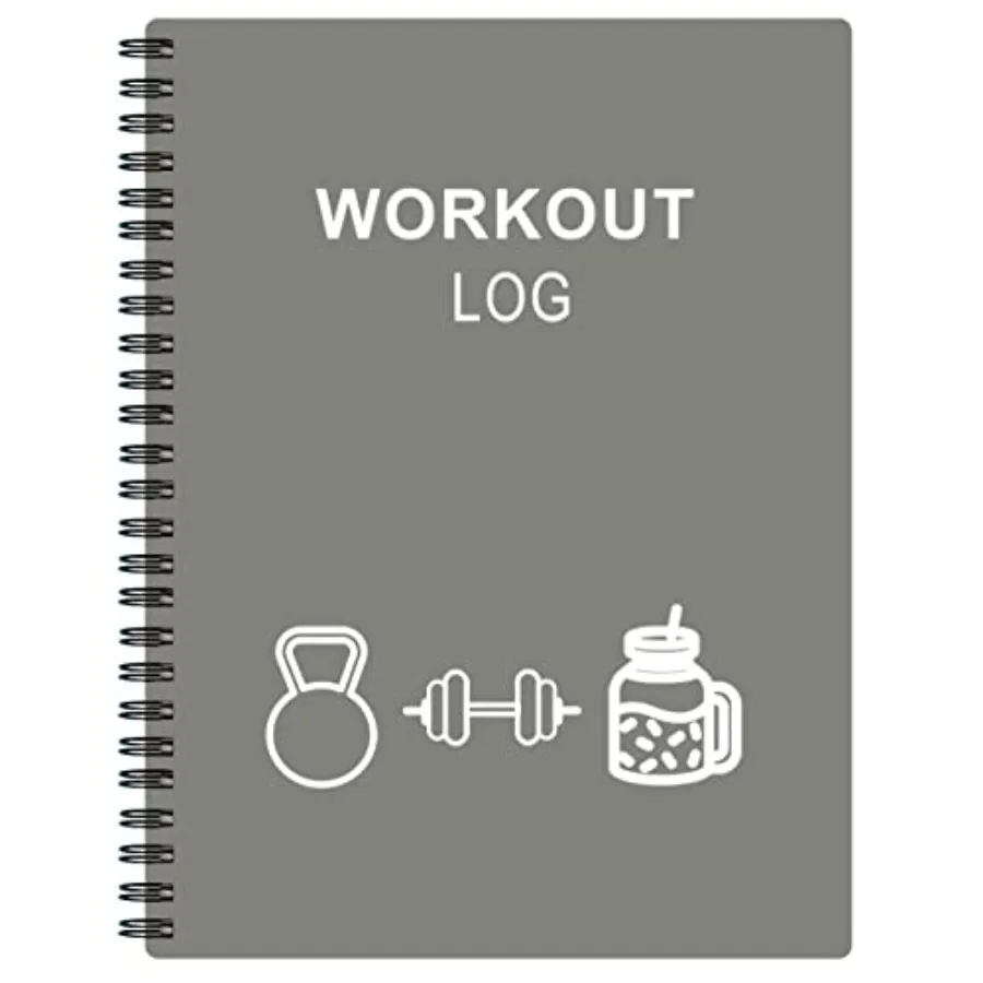 

Workout Log for Women and Men - A5 Fitness Planner/Journal to Track Weight Loss, Workout Journal for GYM, Bodybuilding Progress