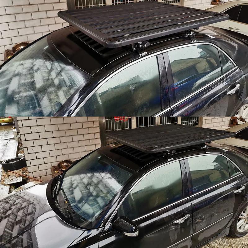 

Cross bar Frame Guality Aluminum 4x4 Universal Luggage bar Car Roof Rack Roof Luggage Basket Car Luggage Rack