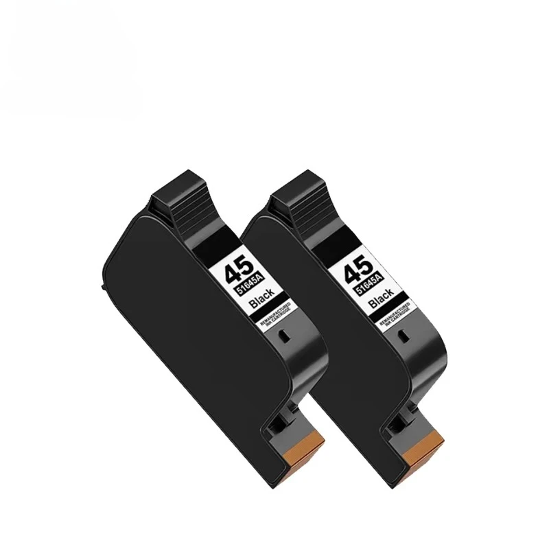 Suitable for HPs Desktops Inkjets 710C 830C Printers Compatible with 51645A 45 HP45 Color Inkjets Cartridges