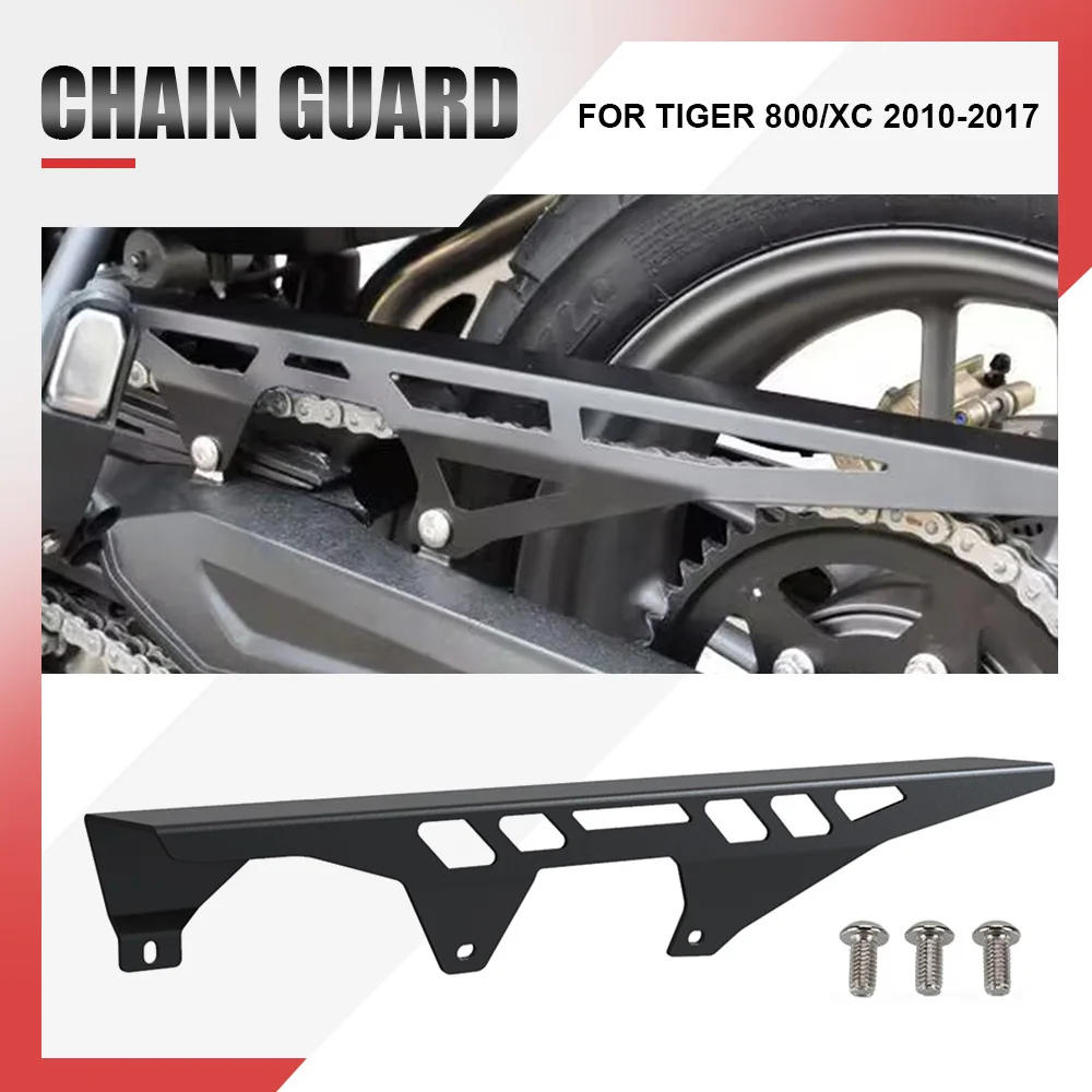 

For Tiger 800/XC 2010-2017 2018 Tiger 800XC Motorcycle Rear Wheel Sprocket Cover Chain Guard Protection Cover Sprocket Protector