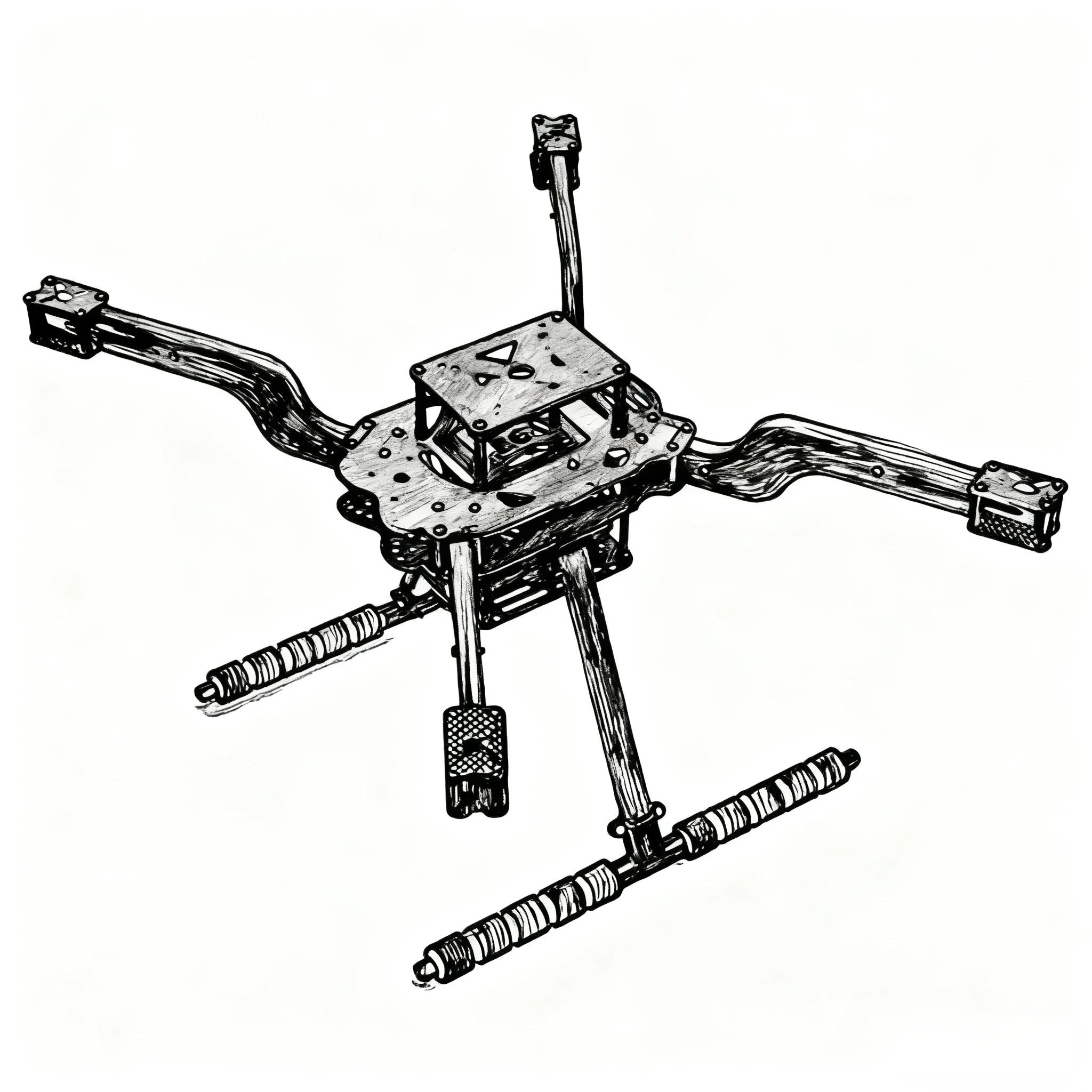 RctoSky 6C PRO M8N/M9N/M10 open-source new intelligent drone FLY450 quadcopter aircraft BLHELI 30A ESC 2212 motor