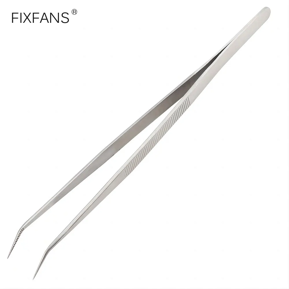 Non-slip Stainless Steel Pointed Fine Tip Precision Tweezers for Electronics Repair Jewelry Making Crafting Watchmaker Tweezers