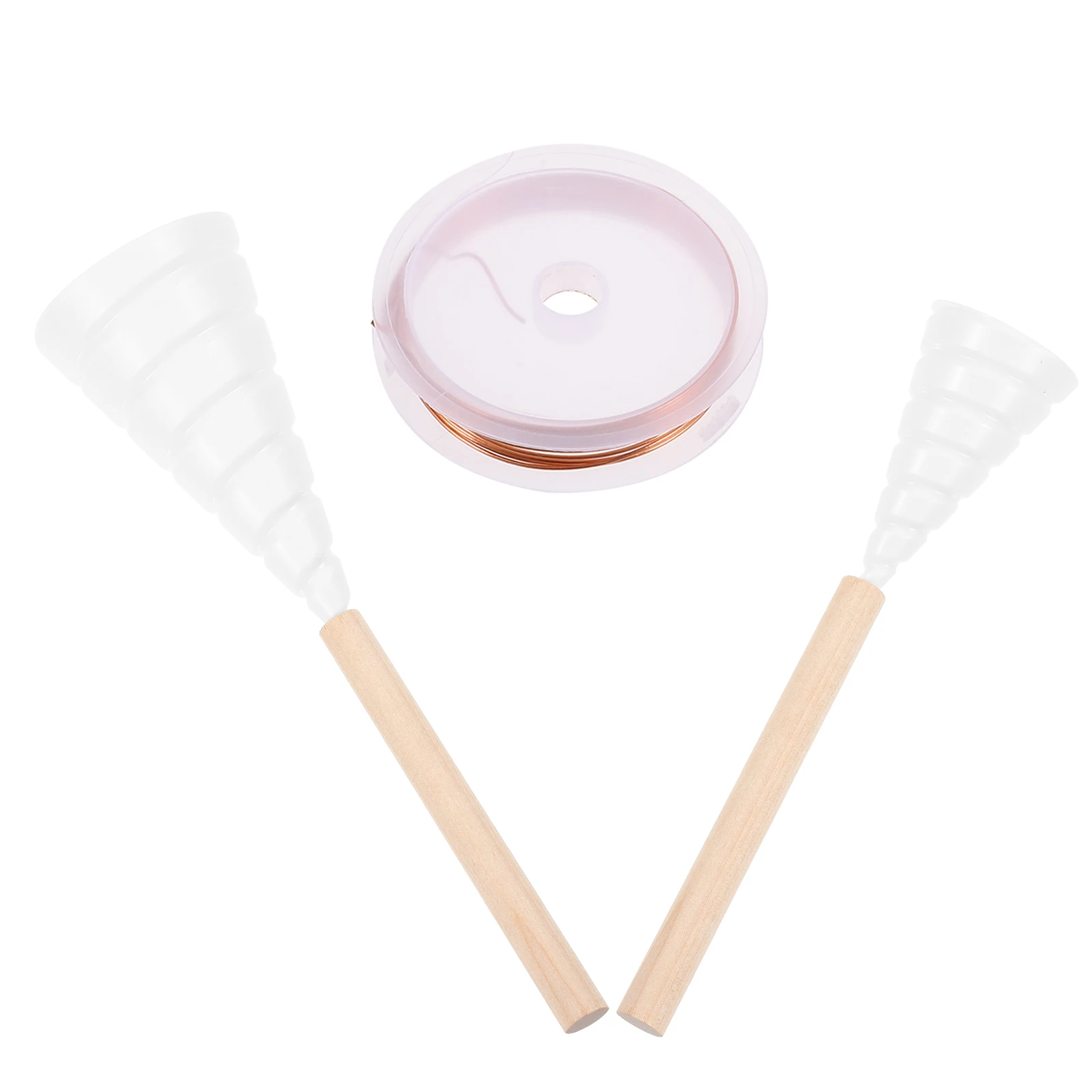 

1 Set Copper Antenna Making Tool For Gardening Plant Support Stakes Wire Tool With Durable Plastic Planter Cone Maker Multiple