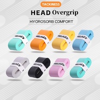 5PCS HEAD Tennis Overgrips Sweatband Absorption Grip Tennis Racket Hand Glue PU Anti-slip Racket Handle Strap Sweat Absorbent
