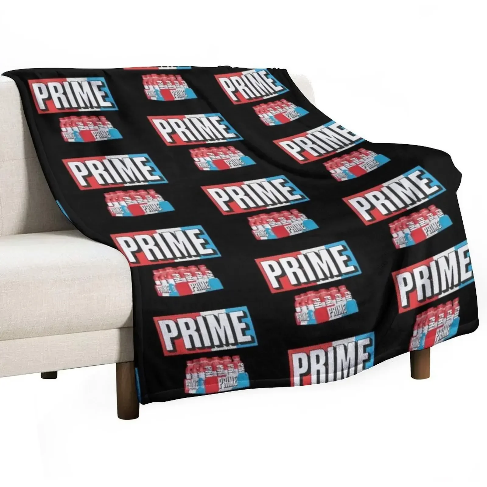 Prime hydration drink Throw Blanket Plaid heavy to sleep Personalized Gift Softest Blankets